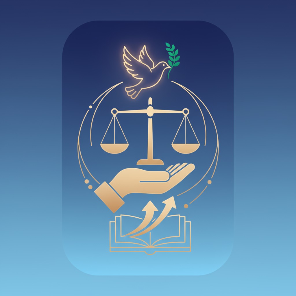 Alt text: Dove con equilibrio libertà = Dove with balance freedom.